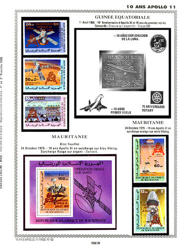 page number _1046_W_ from album espace to collect stamps