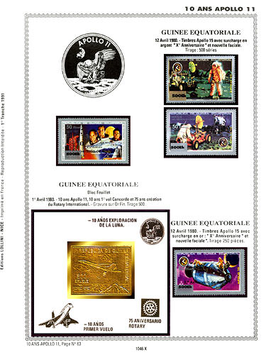 page number _1046_X_ from album espace to collect stamps
