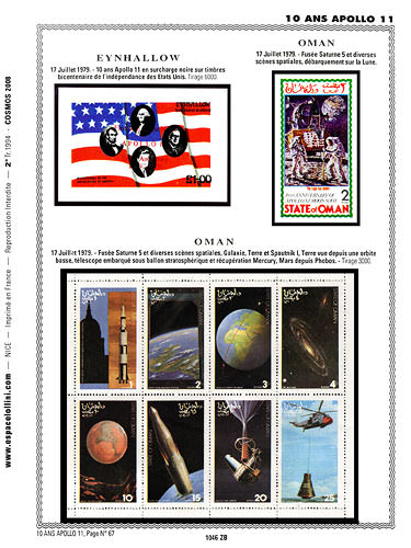 page _1046_ZB_ de album collection espace de timbres