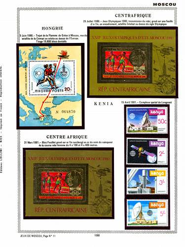 page _1069__ de album collection espace de timbres