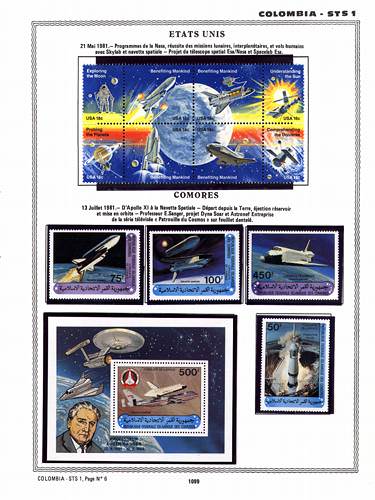 page number _1099__ from album espace to collect stamps