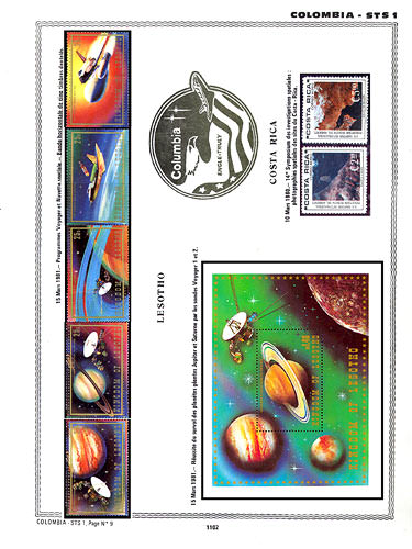 page number _1102__ from album espace to collect stamps