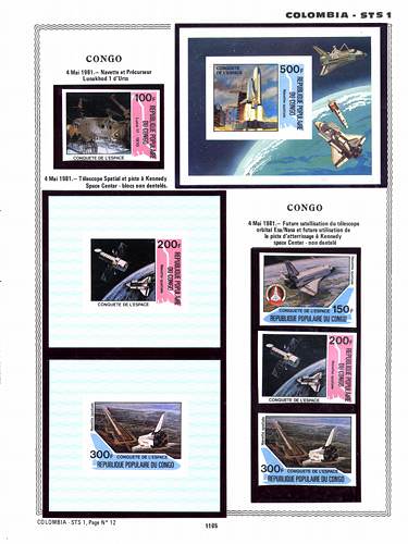 page number _1105__ from album espace to collect stamps