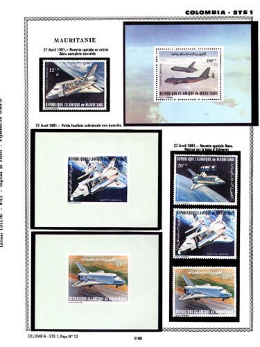 page number _1106__ from album espace to collect stamps