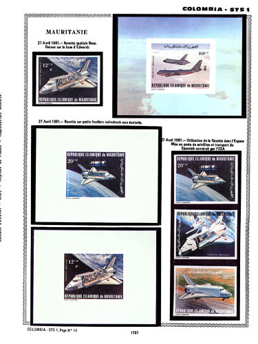 page number _1107__ from album espace to collect stamps