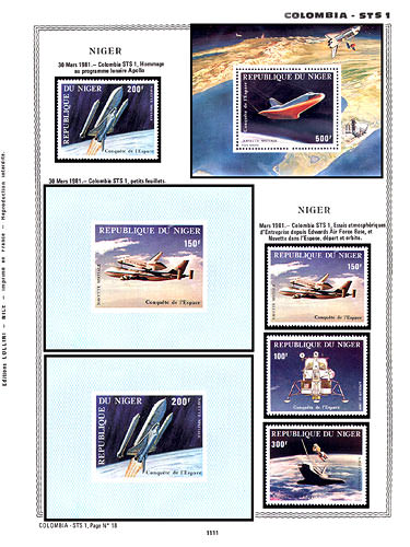 page number _1111__ from album espace to collect stamps