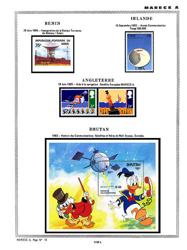 page _1154_L_ de album collection espace de timbres
