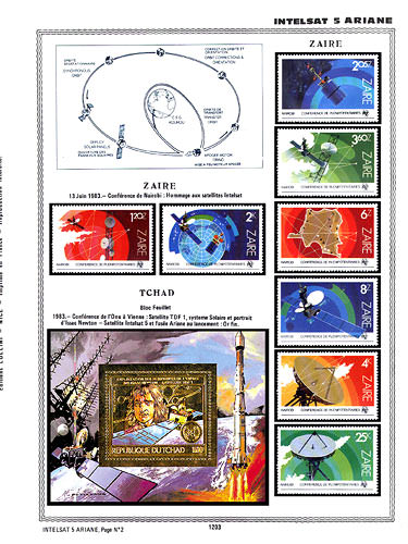 page number _1203__ from album espace to collect stamps
