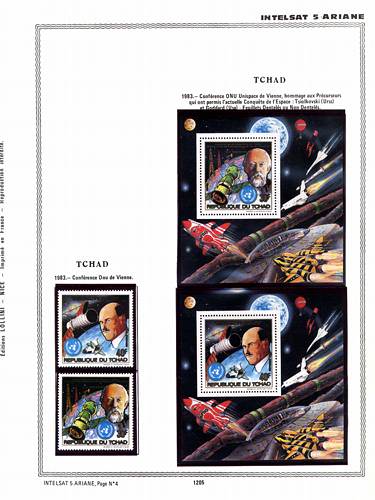 page number _1205__ from album espace to collect stamps