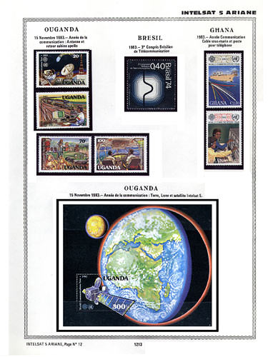 page number _1213__ from album espace to collect stamps
