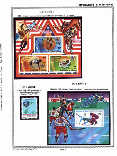 page number _1214_D_ from album espace to collect stamps