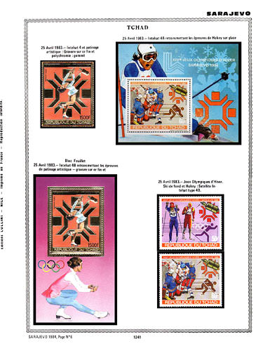 page number _1241__ from album espace to collect stamps