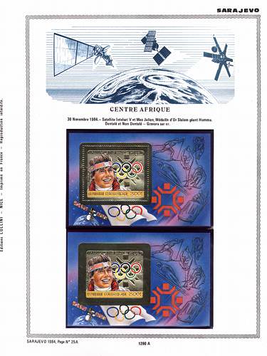 page number _1260_A_ from album espace to collect stamps