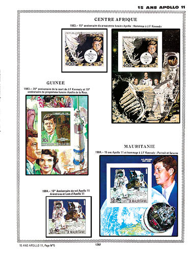 page number _1267__ from album espace to collect stamps