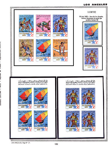 page _1292__ de album collection espace de timbres