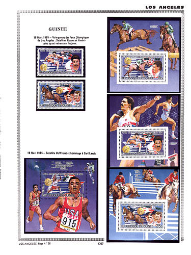page _1307__ de album collection espace de timbres