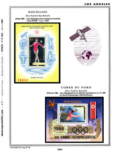 page _1308_B_ de album collection espace de timbres