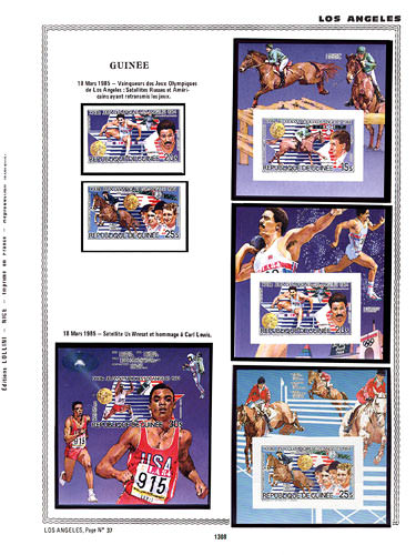 page _1308__ de album collection espace de timbres