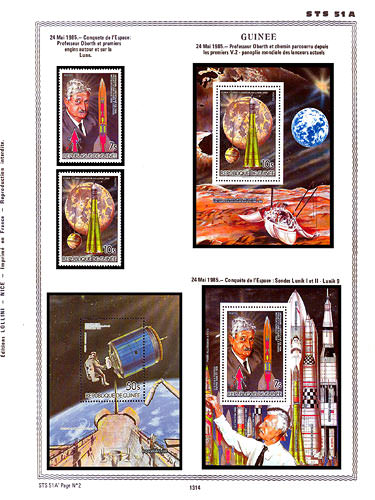 page number _1314__ from album espace to collect stamps