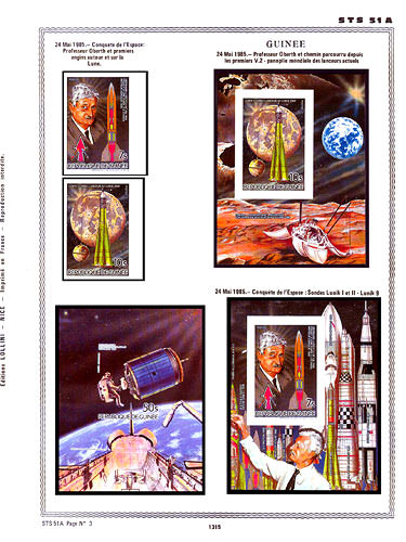 page number _1315__ from album espace to collect stamps