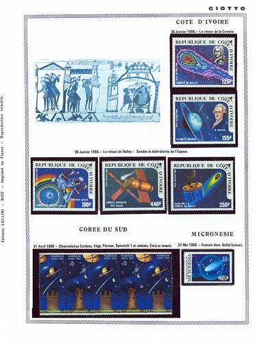 page _1343__ de album collection espace de timbres