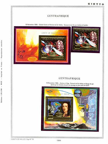 page number _1398_B_ from album espace to collect stamps