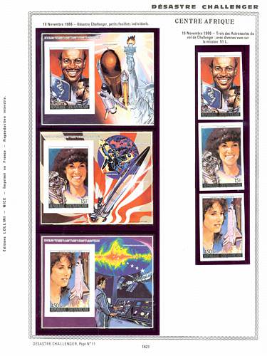 page number _1421__ from album espace to collect stamps