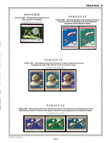page number _143_A_ from album espace to collect stamps