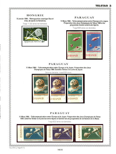 page number _143_B_ from album espace to collect stamps