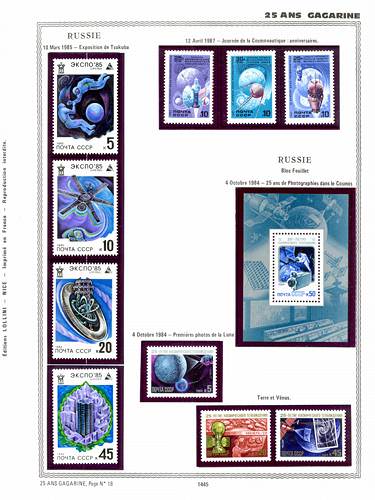 page number _1445__ from album espace to collect stamps