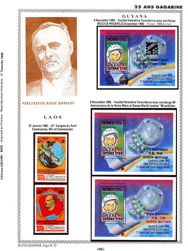 page number _1445_i_ from album espace to collect stamps