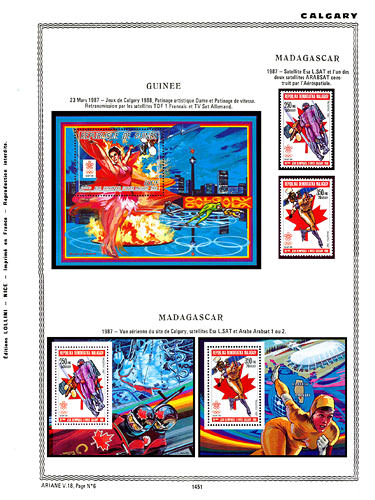 page number _1451__ from album espace to collect stamps