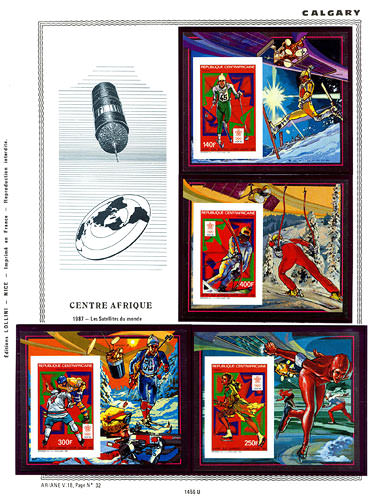 page number _1456_U_ from album espace to collect stamps