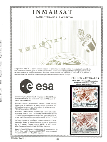 page number _1479__ from album espace to collect stamps