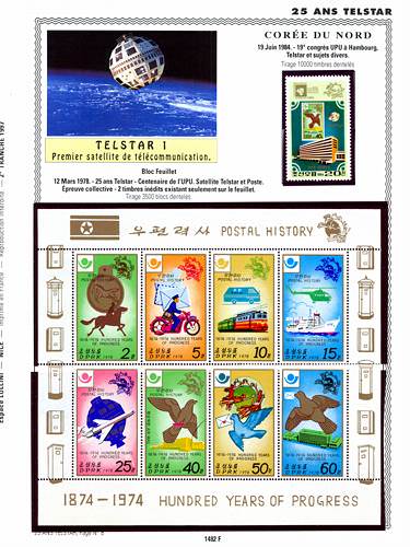 page number _1482_F_ from album espace to collect stamps