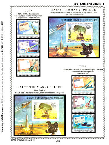 page _1492_E_ de album collection espace de timbres