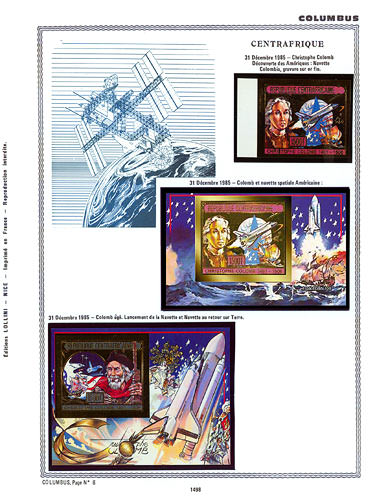 page number _1498__ from album espace to collect stamps