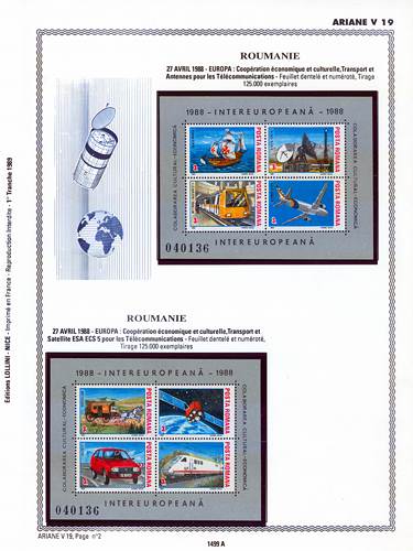 page _1499_A_ de album collection espace de timbres