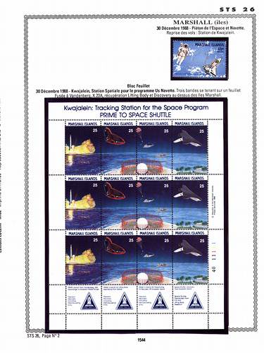 page number _1544__ from album espace to collect stamps