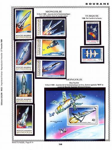 page number _1548__ from album espace to collect stamps