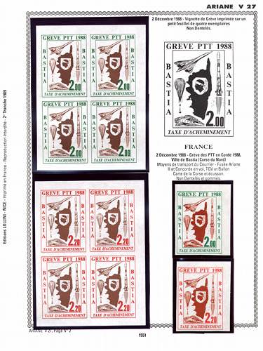 page number _1551__ from album espace to collect stamps