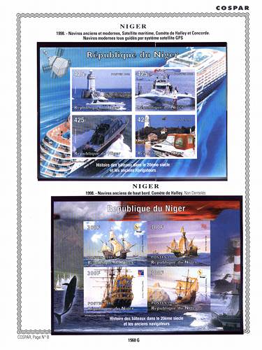 page number _1560_G_ from album espace to collect stamps