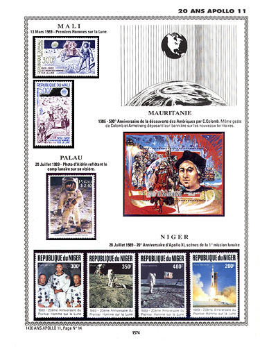 page number _1574__ from album espace to collect stamps
