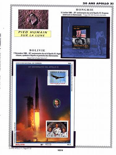 page _1633_N_ de album collection espace de timbres
