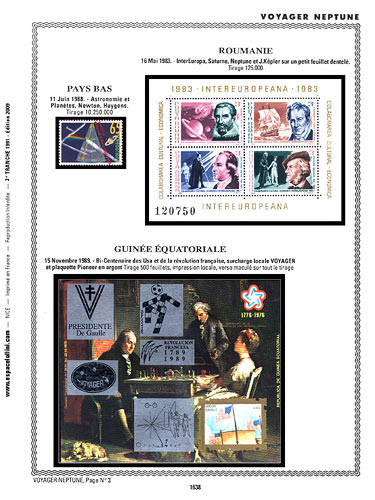 page number _1638__ from album espace to collect stamps