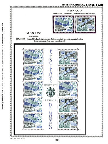 page number _1692__ from album espace to collect stamps