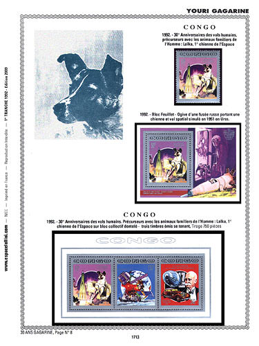 page number _1713__ from album espace to collect stamps