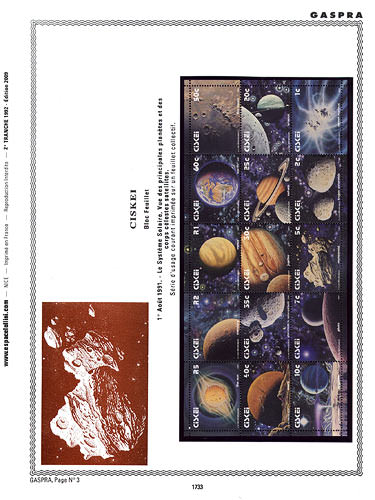 page _1733__ de album collection espace de timbres