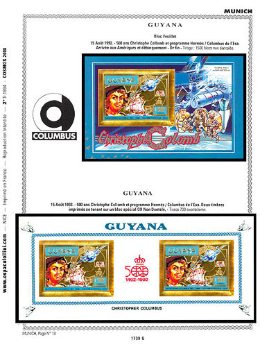page number _1739_G_ from album espace to collect stamps