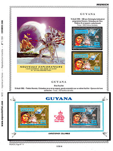 page _1739_H_ de album collection espace de timbres
